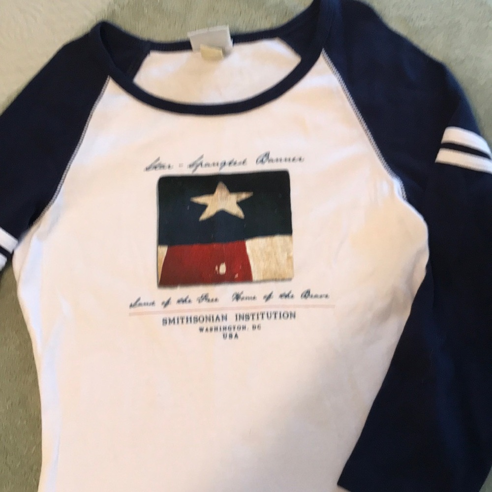 Star spangled banner tee shirt